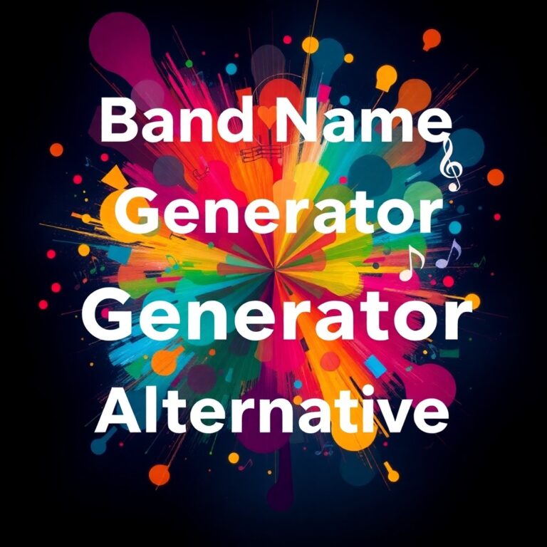 Band Name Generator Alternative