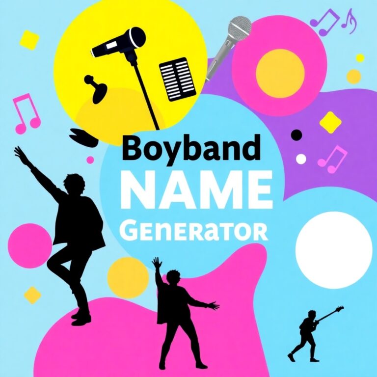 Boyband Name Generator