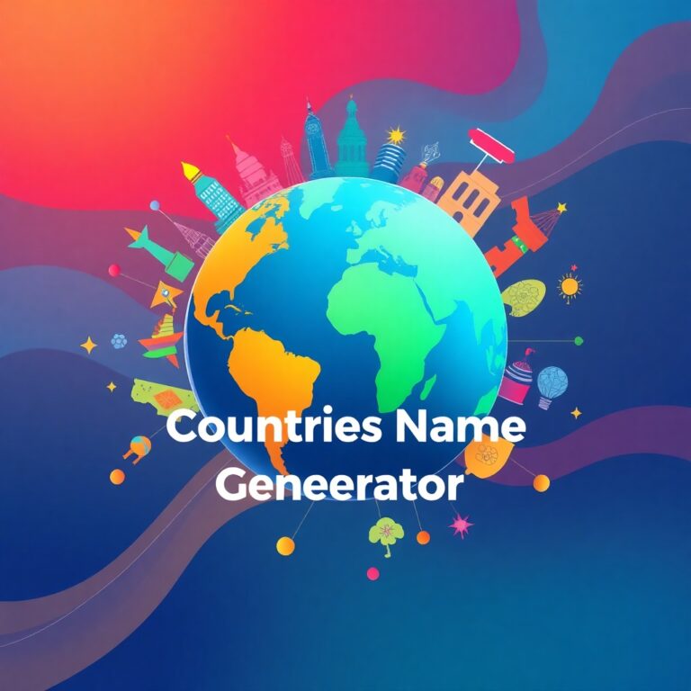 Countries Name Generator