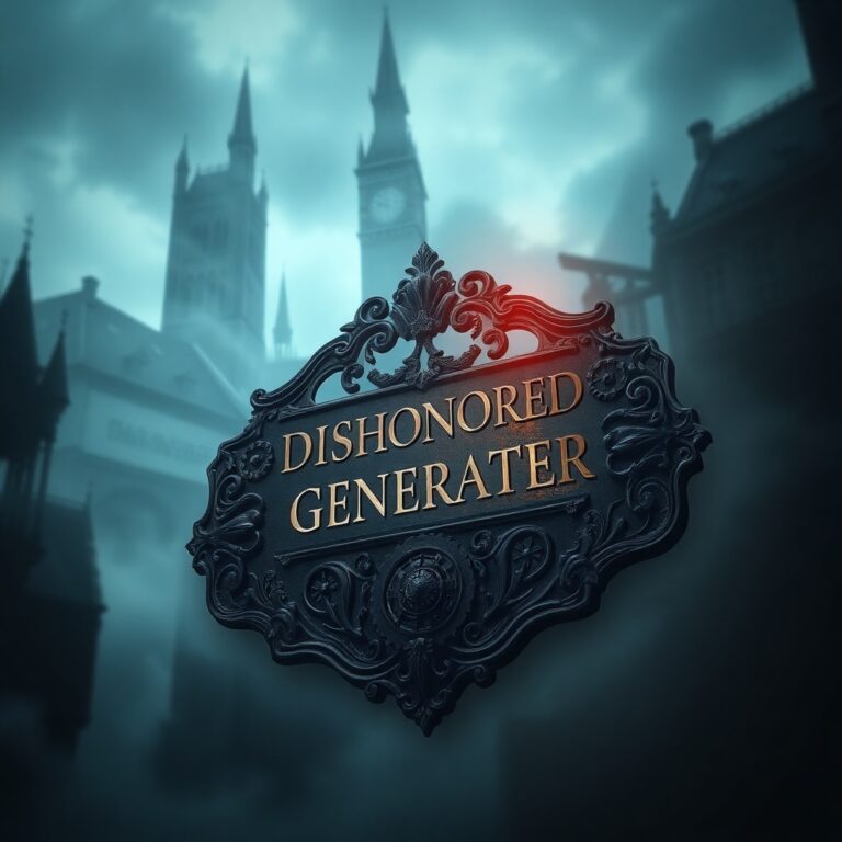 Dishonored Name Generator