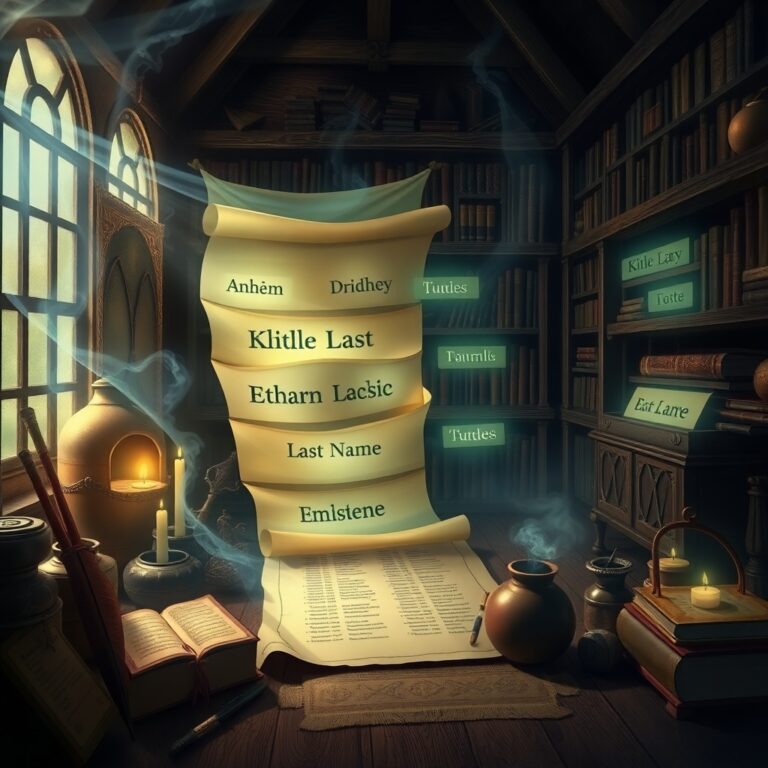 Dnd Last Name Generator Human