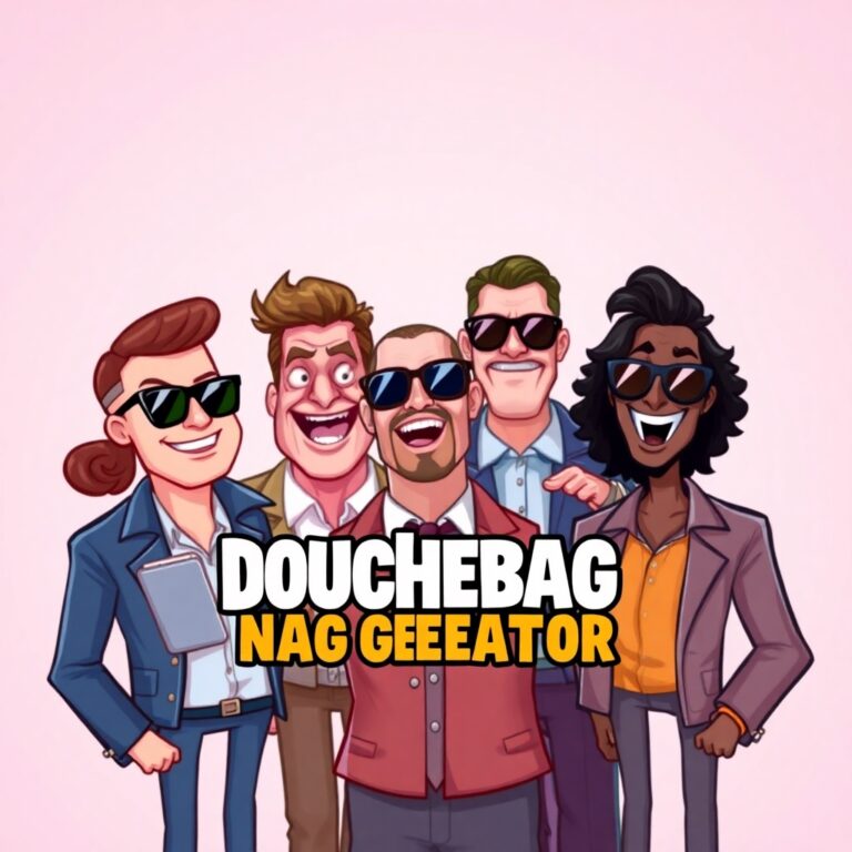 Douchebag Name Generator