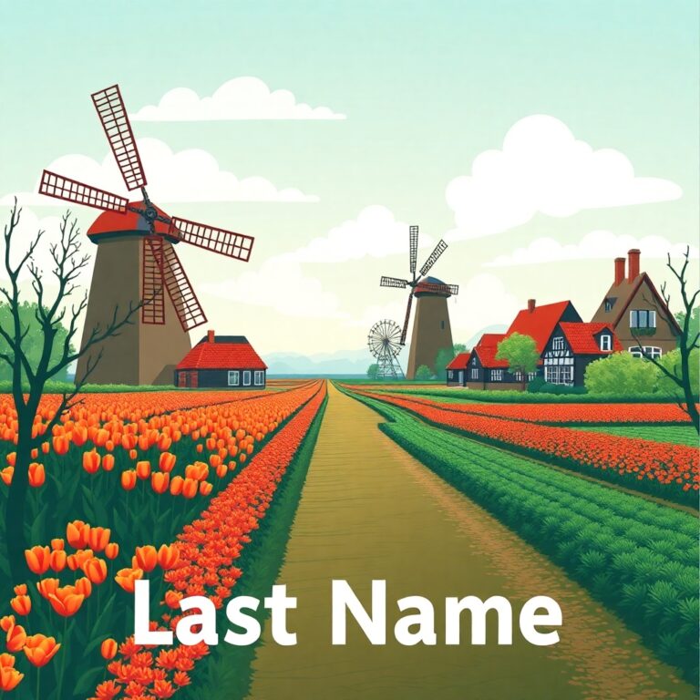 Dutch Last Name Generator
