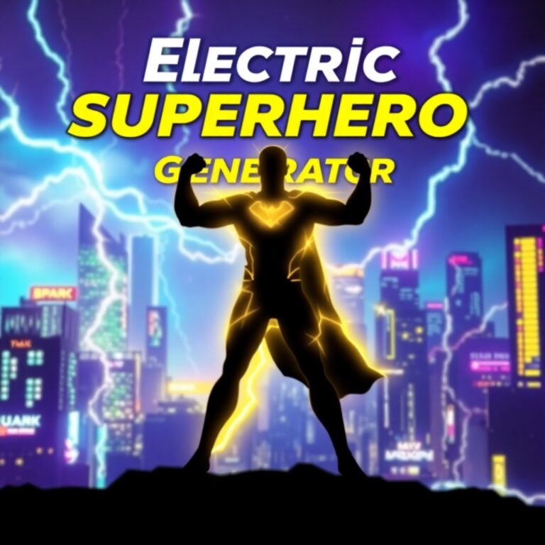 Electric Superhero Name Generator