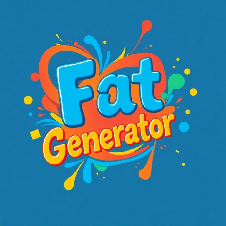 Fat Name Generator