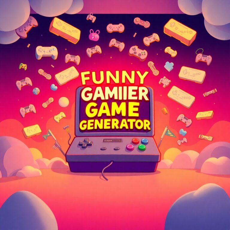 Funny Gamer Name Generator