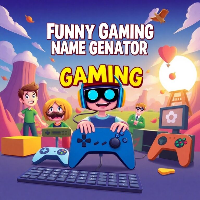 Funny Gaming Name Generator