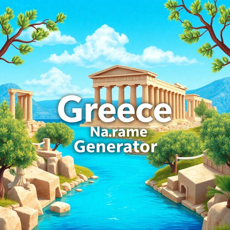 Greece Name Generator