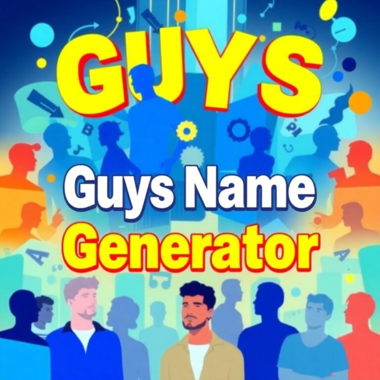 Guys Name Generator