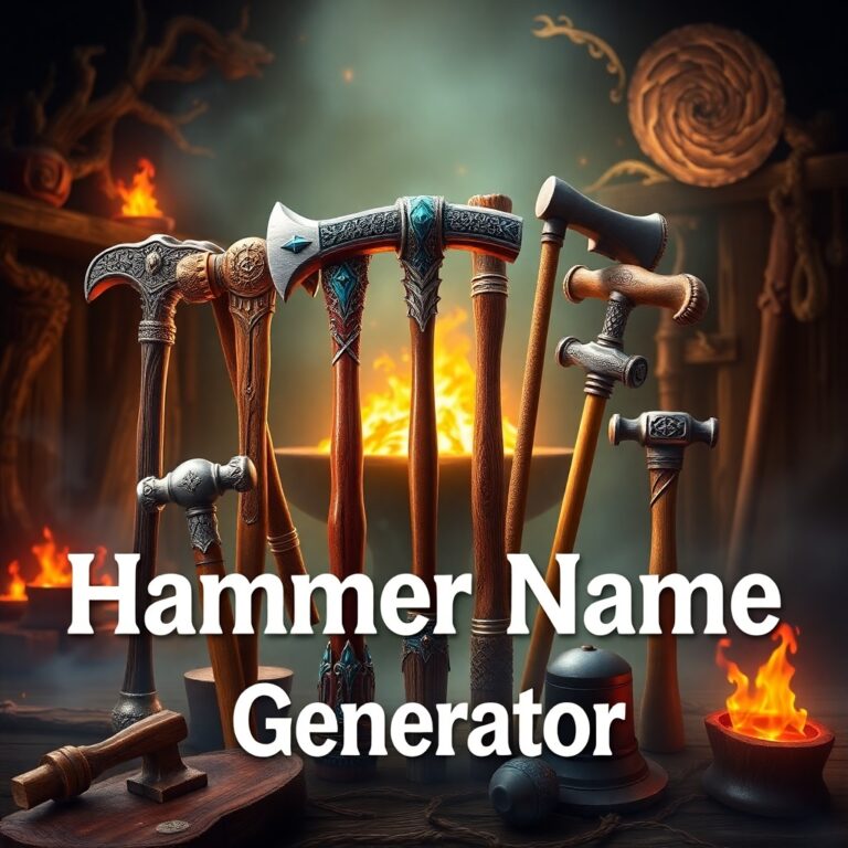 Hammer Name Generator