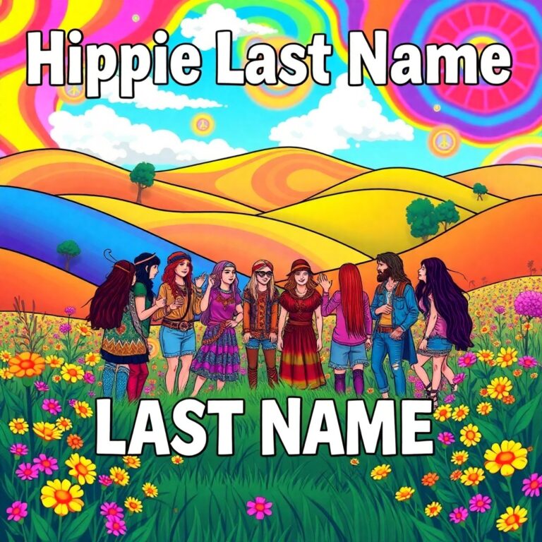 Hippie Last Name Generator