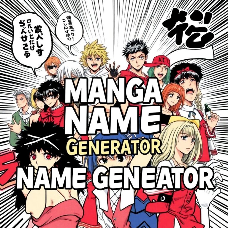 Manga Name Generator