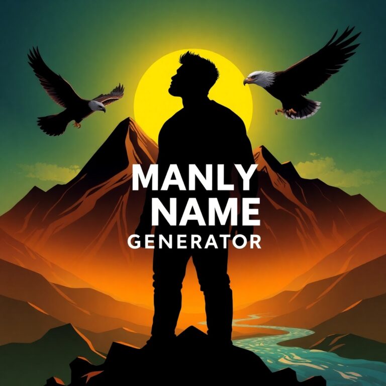 Manly Name Generator