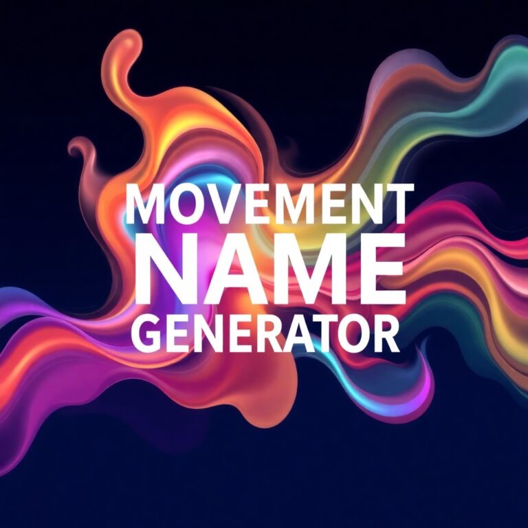 Movement Name Generator