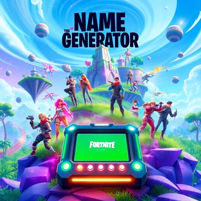Name Generator For Fortnite
