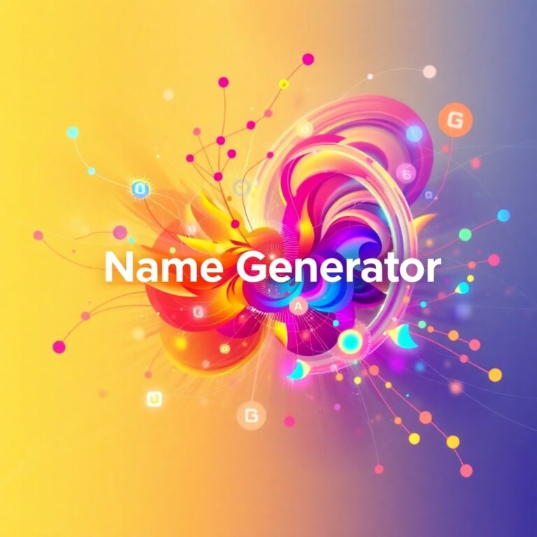 Name Generator With Keywords