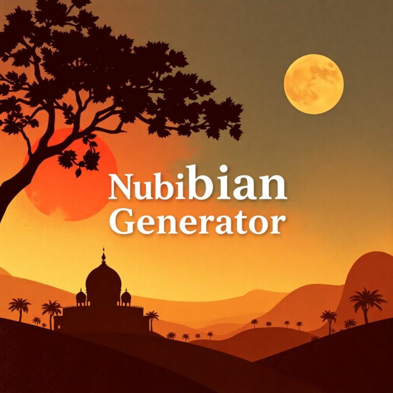 Nubian Name Generator