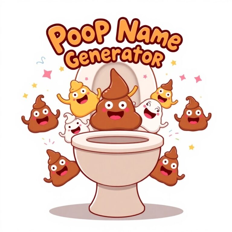 Poop Name Generator