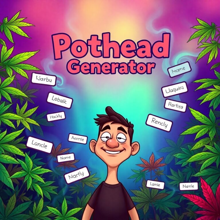 Pothead Name Generator