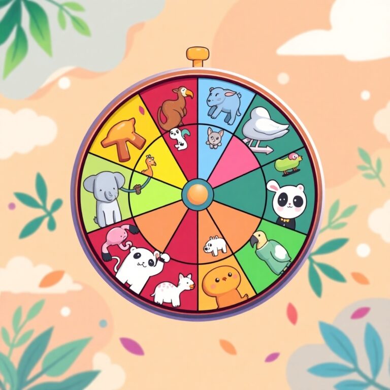 Random Animal Generator Spinner