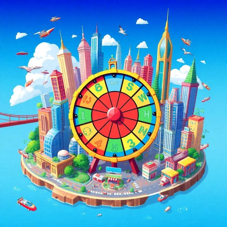 Random City Generator Wheel
