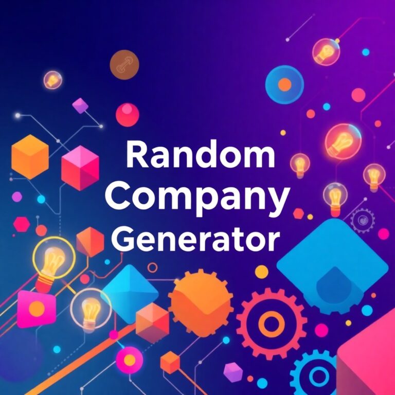 Random Company Generator