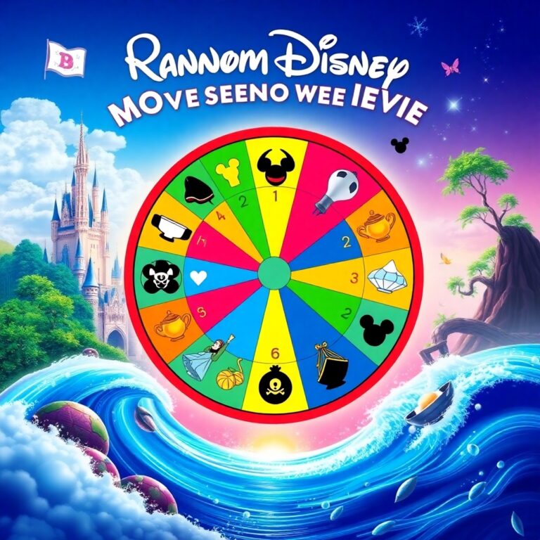 Random Disney Movie Generator Wheel