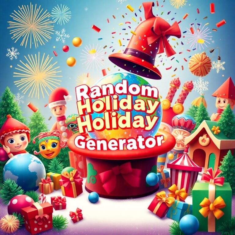 Random Holiday Name Generator