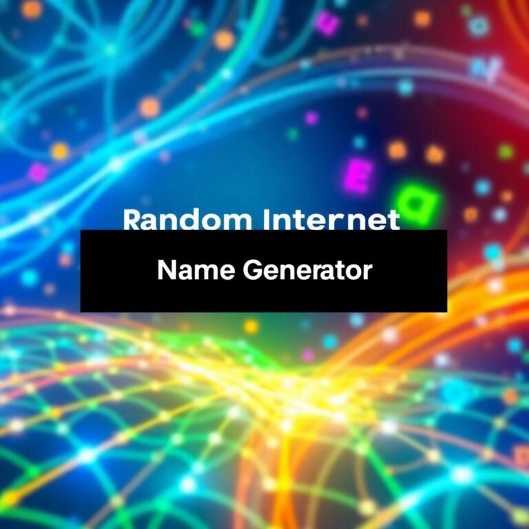 Random Internet Name Generator
