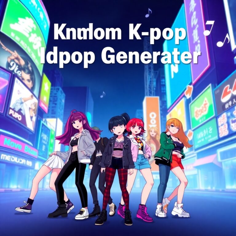 Random Kpop Idol Name Generator