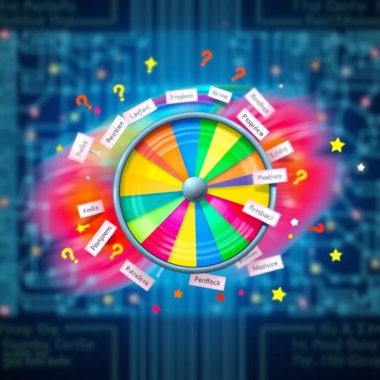 Random Name Generator Spinner