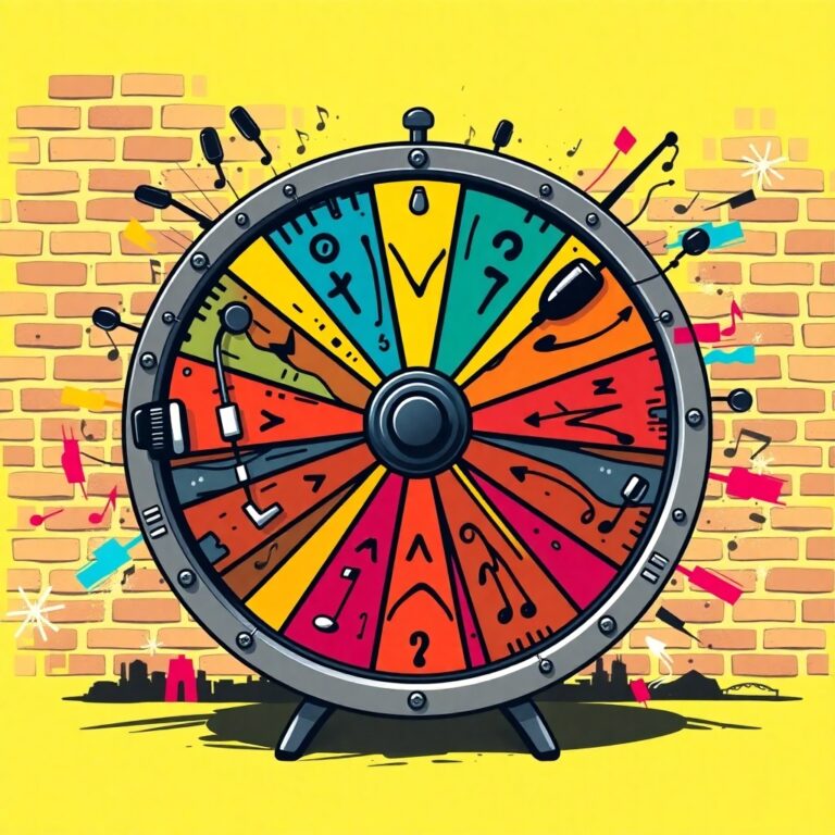 Random Rapper Generator Wheel