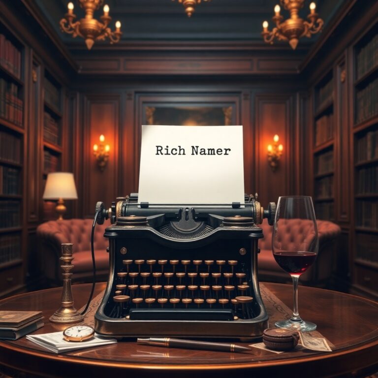 Rich Person Last Name Generator