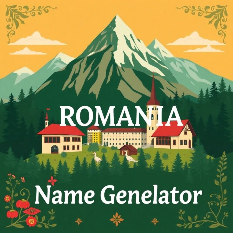 Romania Name Generator