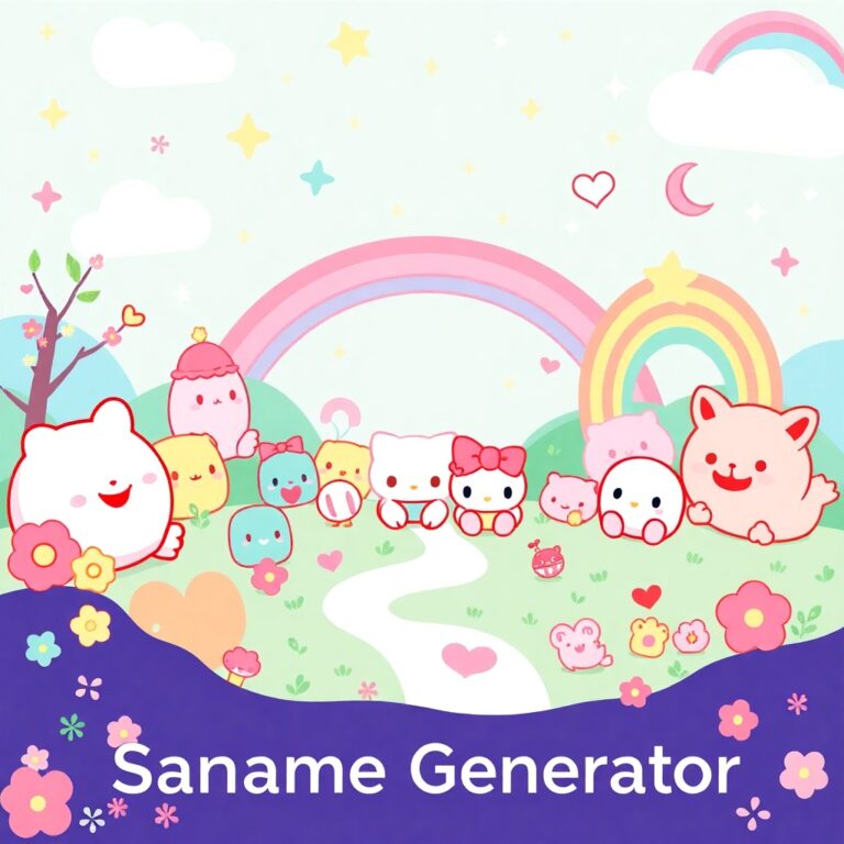 Sanrio Name Generator