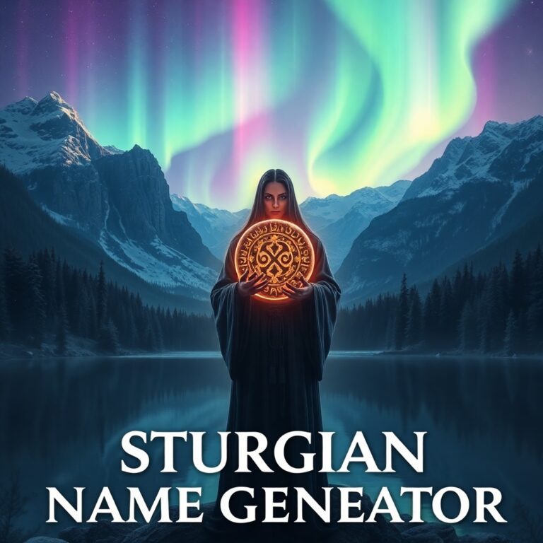 Sturgian Name Generator