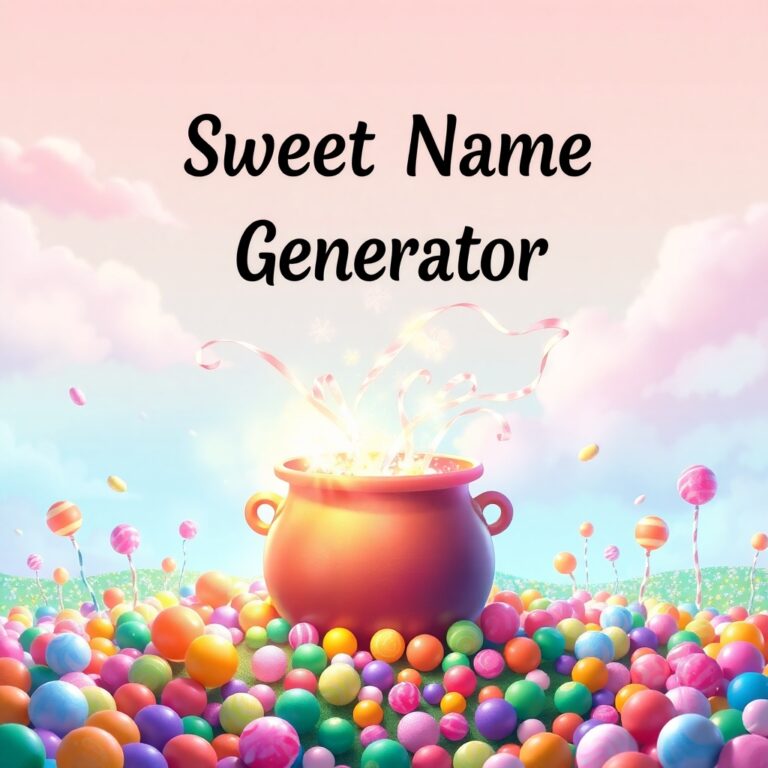 Sweet Name Generator