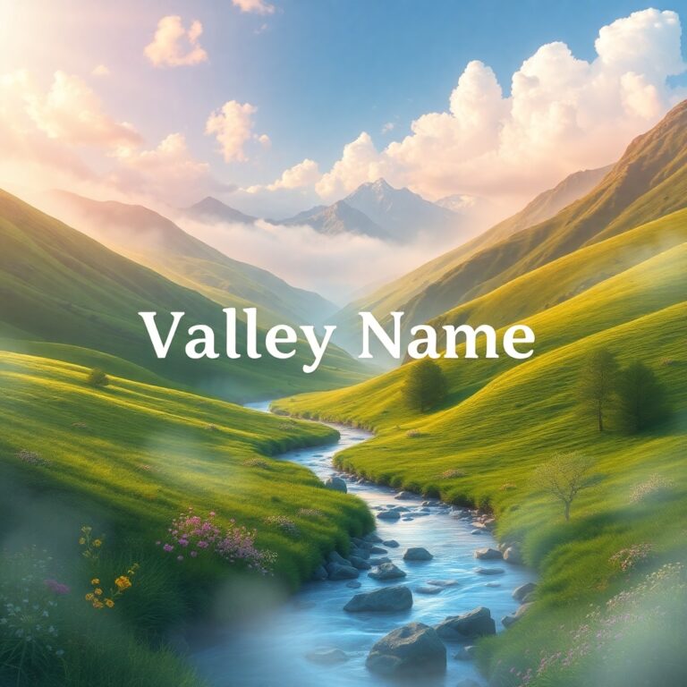 Valley Name Generator