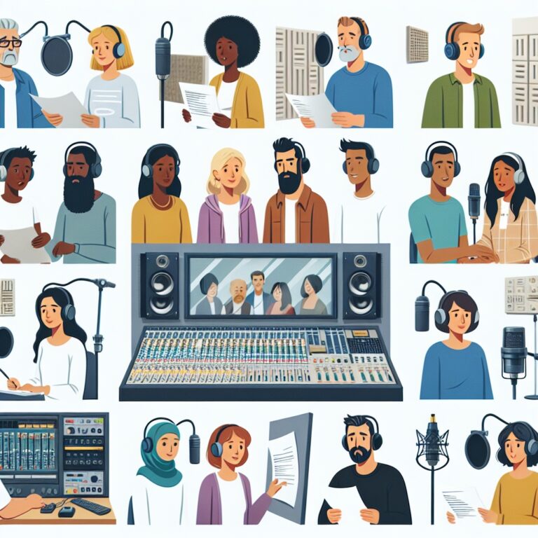 Voice Over Recording Studio Generator