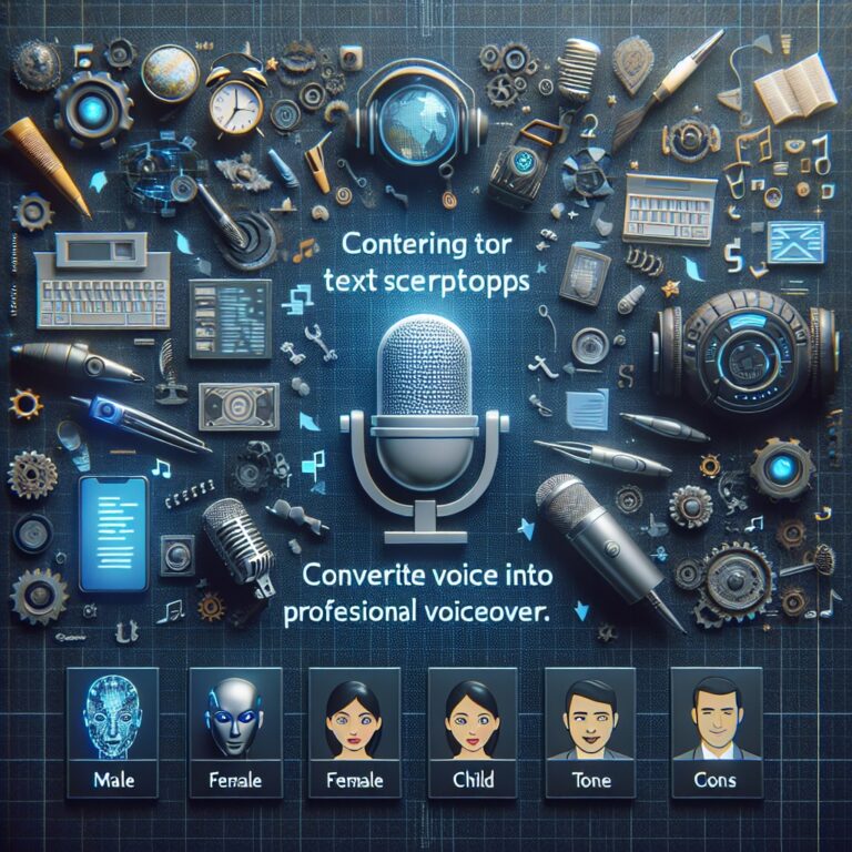 Voice Over Script To Voice Generator