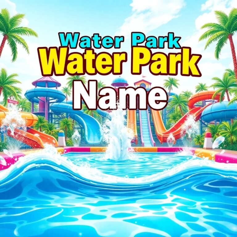 Water Park Name Generator