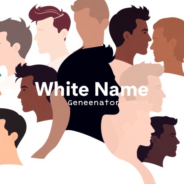 White Male Name Generator
