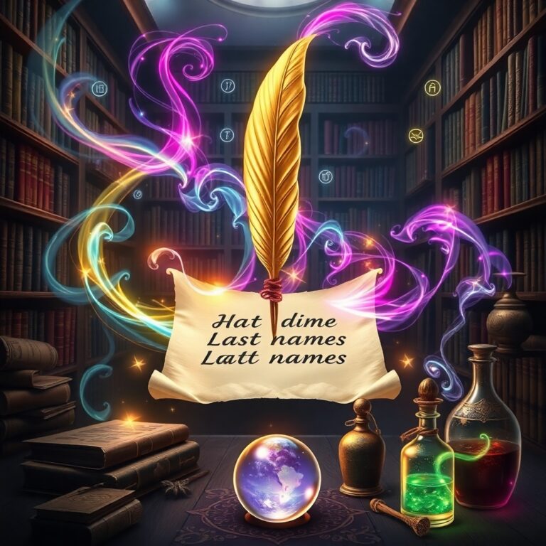 Wizarding Last Name Generator